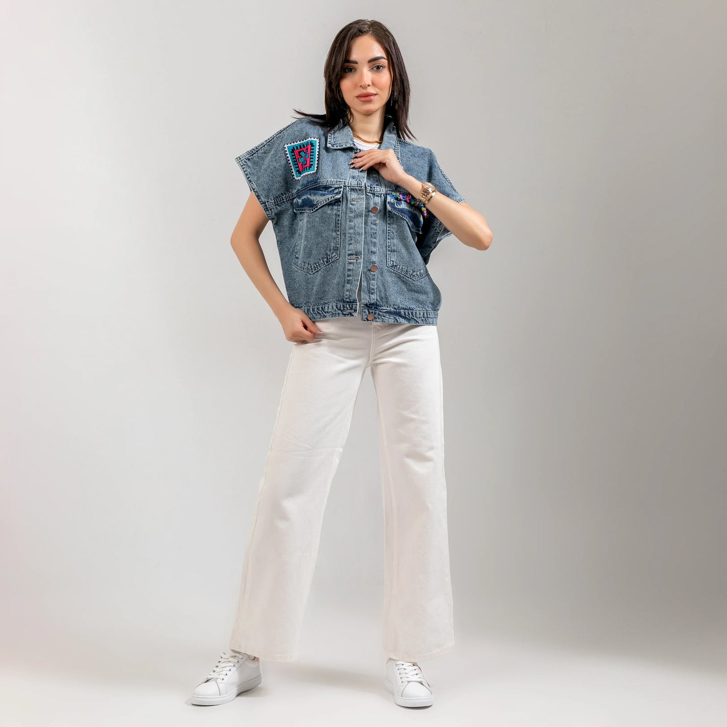 Snowflake Denim Women's Pant
