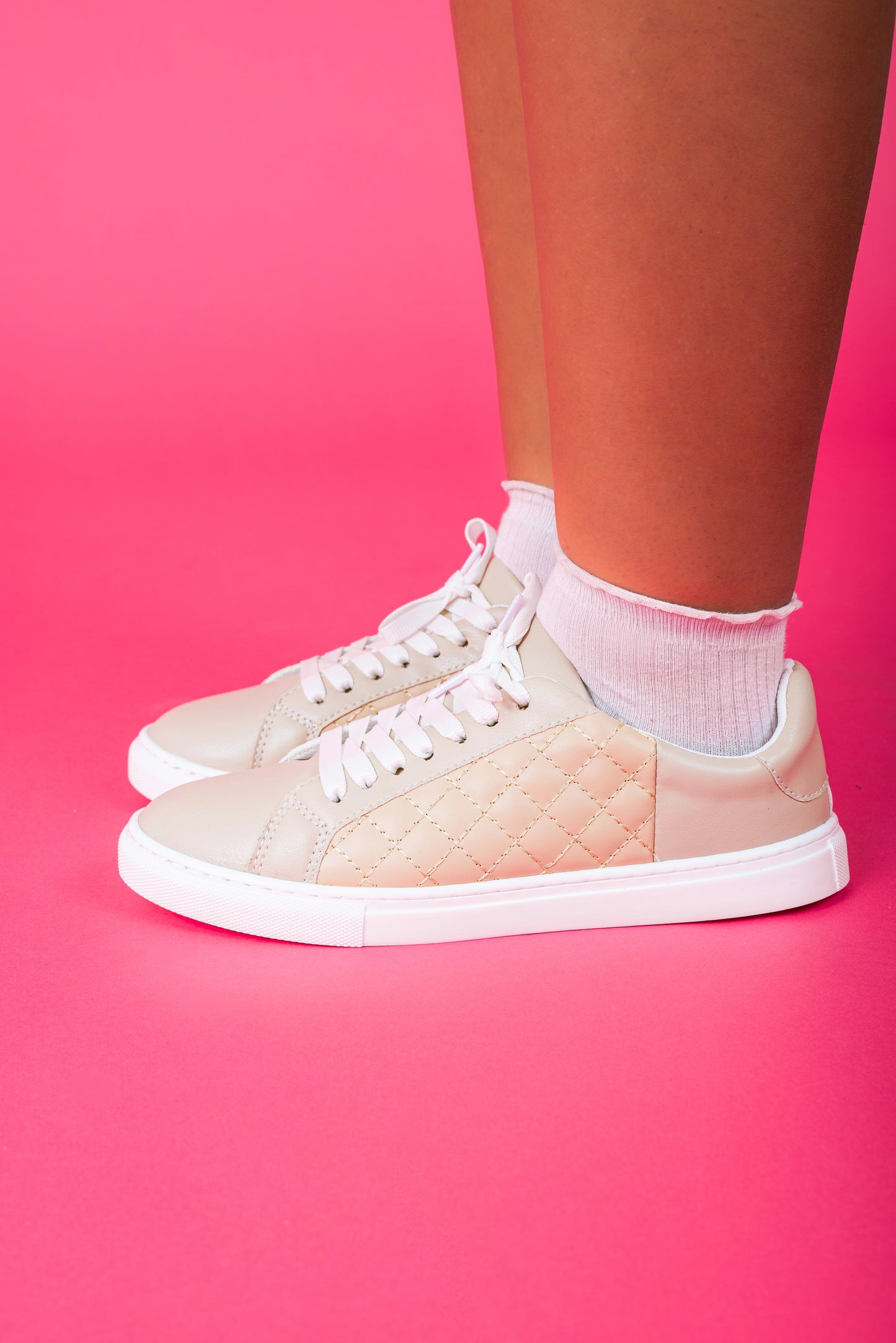 Embella Flex Elegance Flat Sneakers | Beige