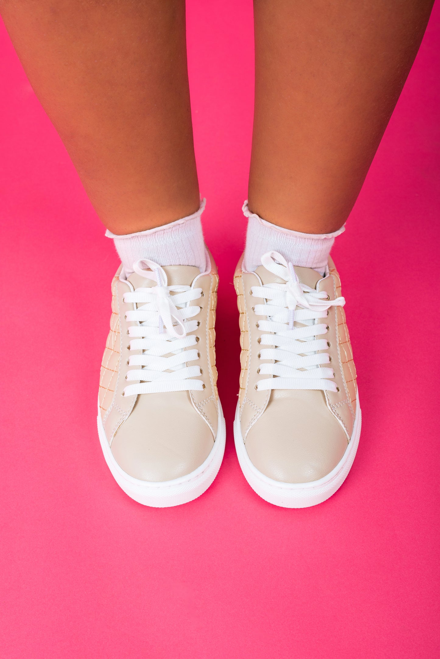 Embella Flex Elegance Flat Sneakers | Beige
