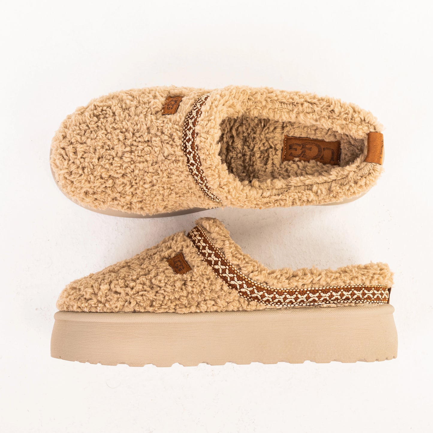 UGG Tazz Braid Slipper | Café