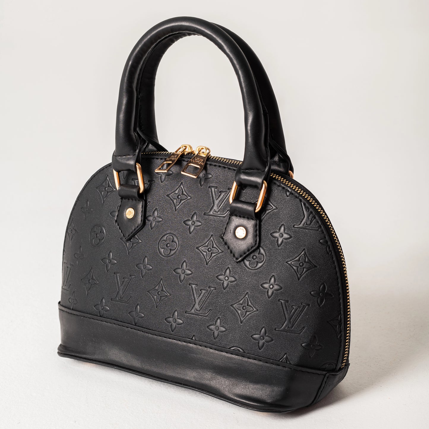Louis Vuitton Alma BB Top Hand Bag | Black
