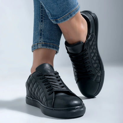 Embella Flex Elegance Flat Sneakers | Black