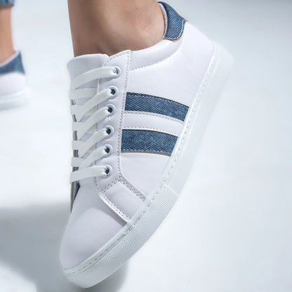 Denim Stride Sneakers