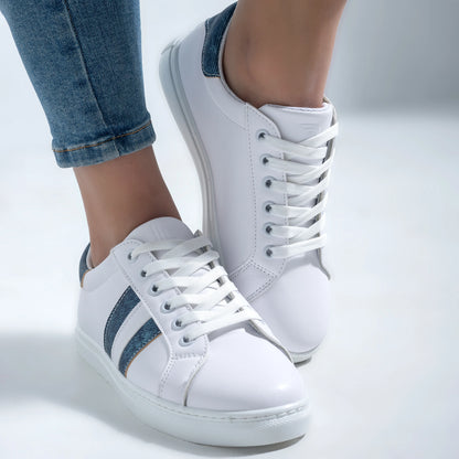 Denim Stride Sneakers