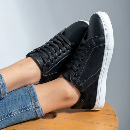 Glam Venture Vogue Sneakers | Black