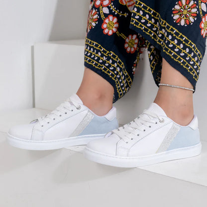 Glam Venture Vogue Sneakers | BabyBlue