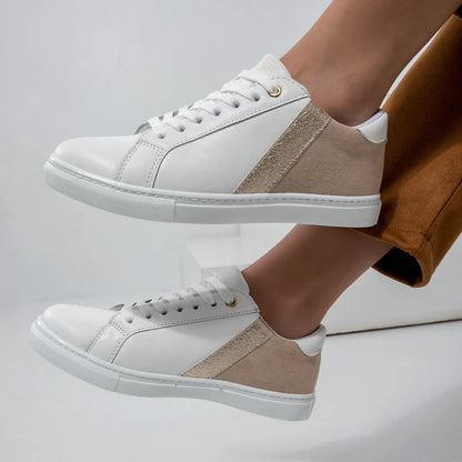 Glam Venture Vogue Sneakers | Beige