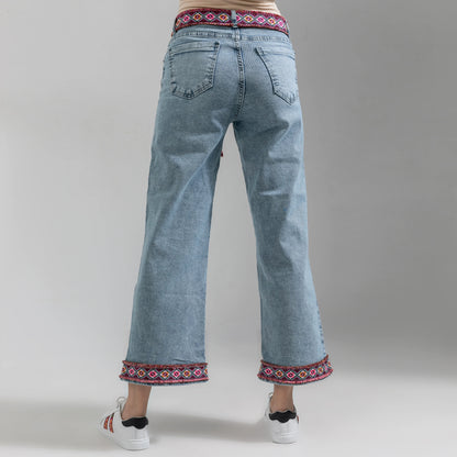 Marine Boho Bliss Denim Women's Pant