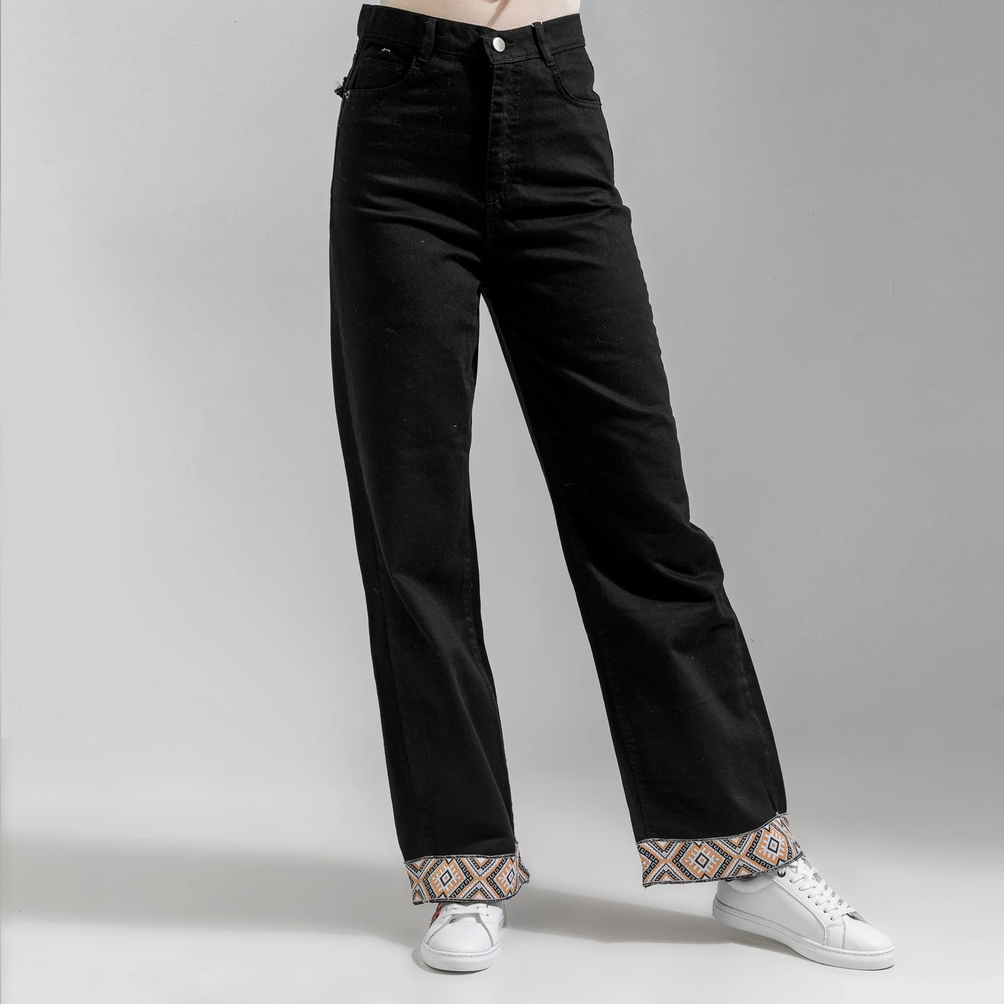 Black Bohe Eclipse Denim Women's Pant