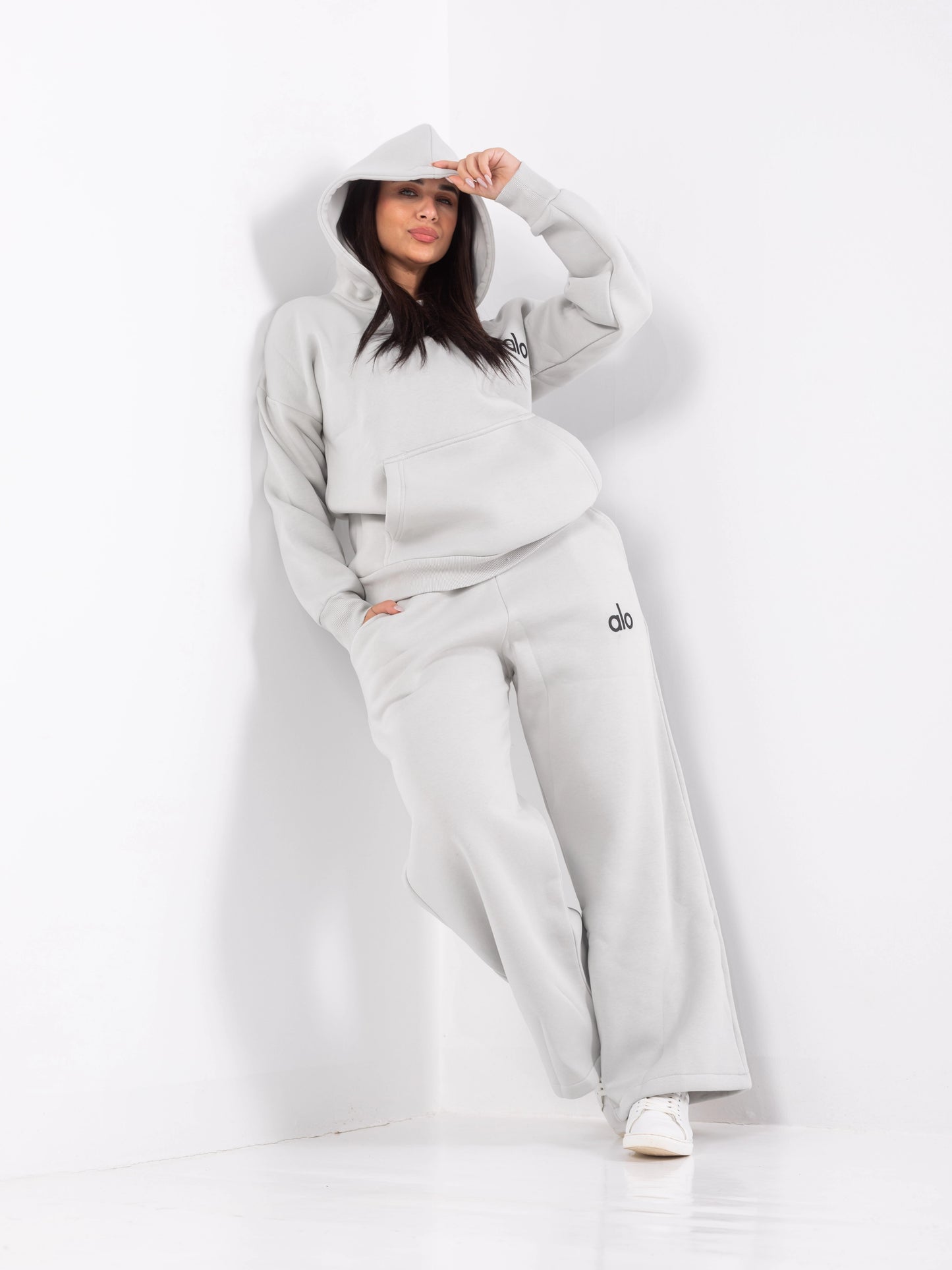Alo women's one size Tracksuit | light grey