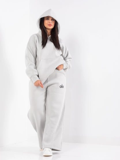 Alo women's one size Tracksuit | light grey