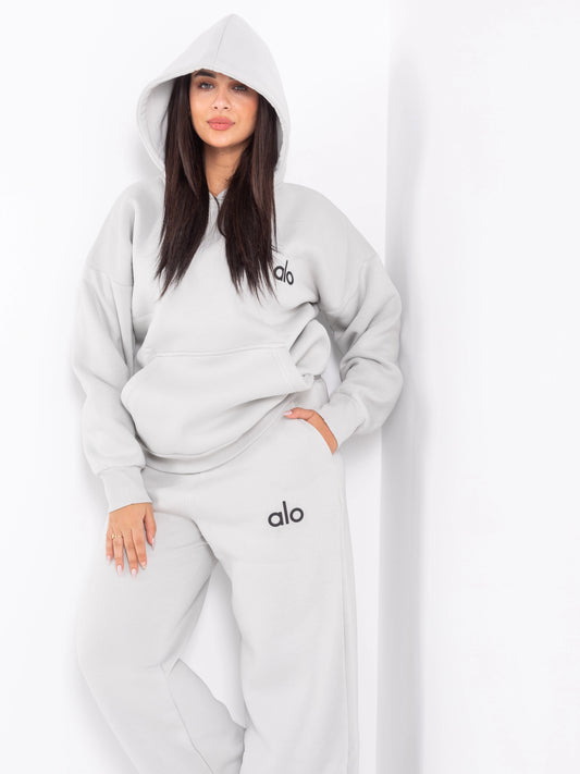 Alo women's one size Tracksuit | light grey