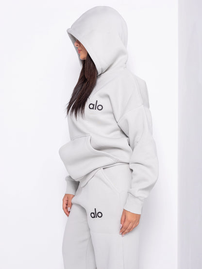 Alo women's one size Tracksuit | light grey