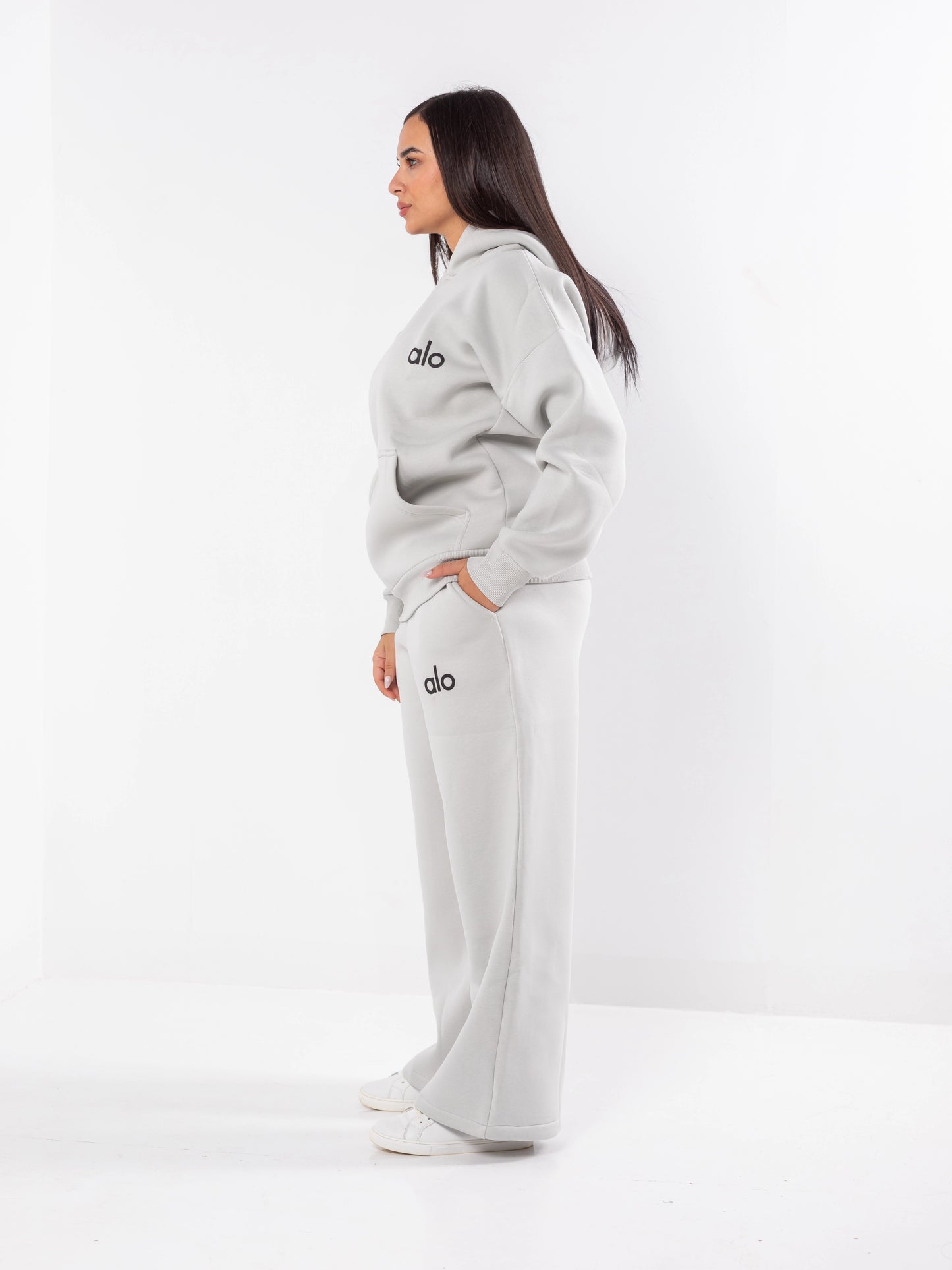 Alo women's one size Tracksuit | light grey