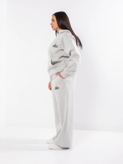 Alo women's one size Tracksuit | light grey