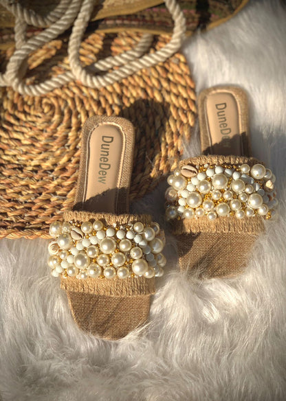 Luné Pearl Handmade Slides