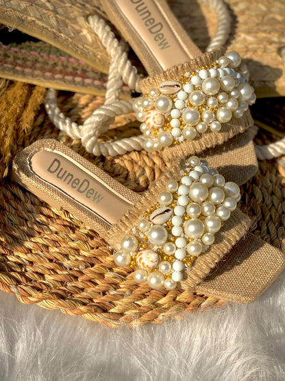 Luné Pearl Handmade Slides