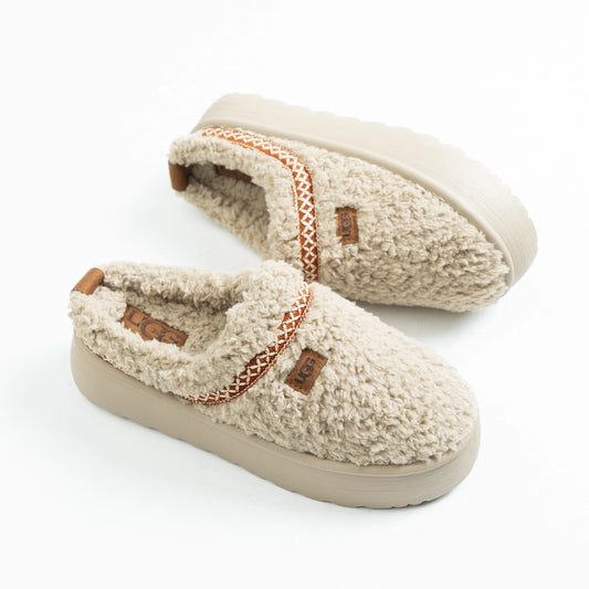 UGG Tazz Braid Slipper | Beige