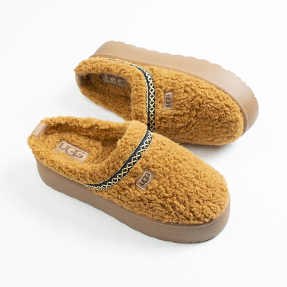 UGG Tazz Braid Slipper | Brown