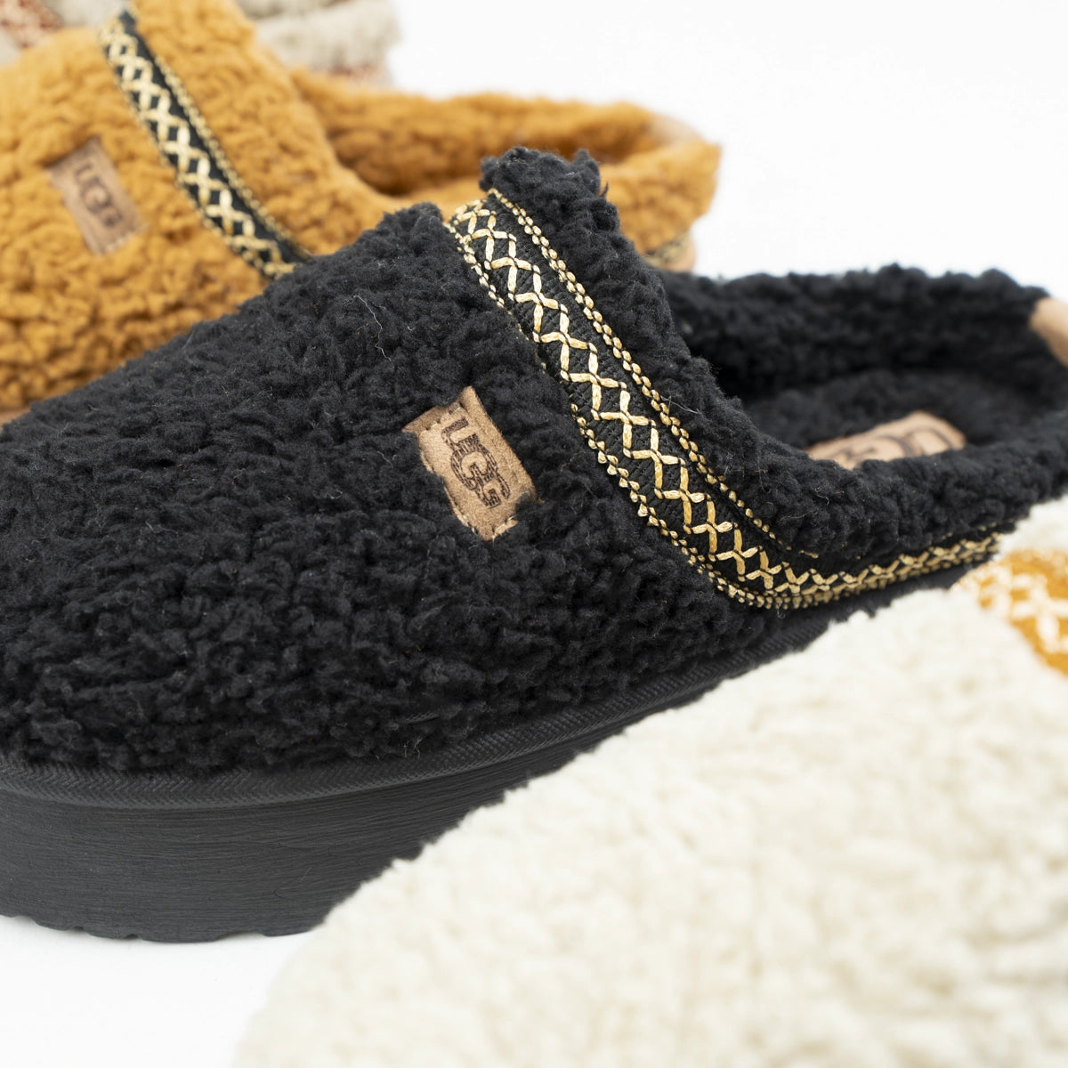 UGG Tazz Braid Slipper | Black