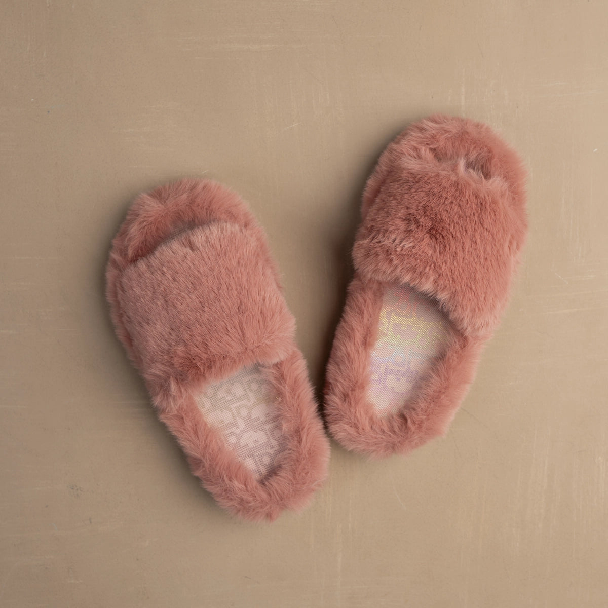 Fluffy Furry women's Slippers | Cashmere