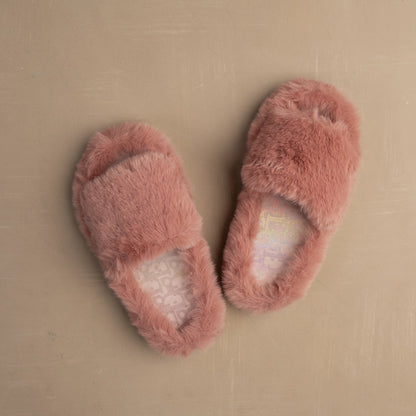 Fluffy Furry women's Slippers | Cashmere