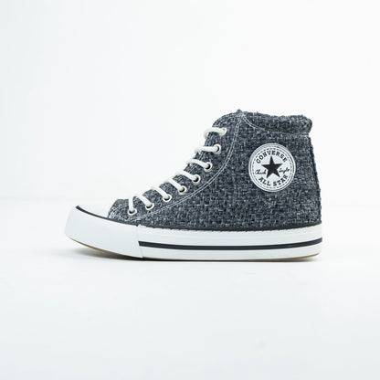 Women's Converse High Top All Star | textured blue