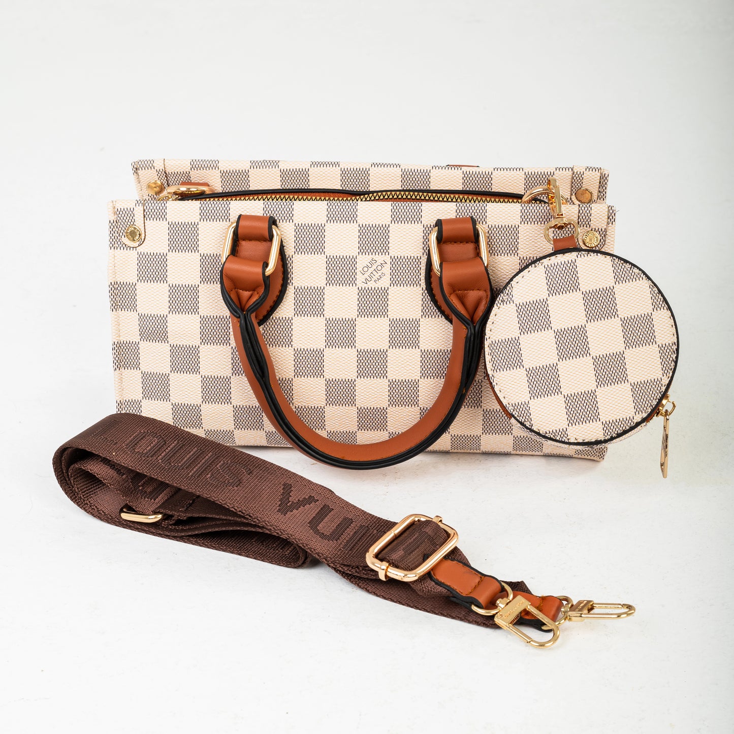 Louis Vuitton LV 2 pcs Hand bag | Off-white