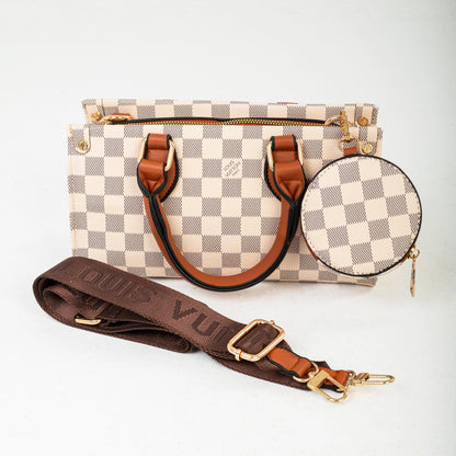 Louis Vuitton LV 2 pcs Hand bag | Off-white