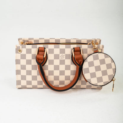 Louis Vuitton LV 2 pcs Hand bag | Off-white