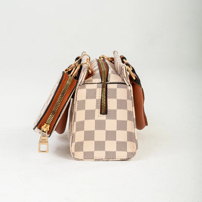Louis Vuitton LV 2 pcs Hand bag | Off-white