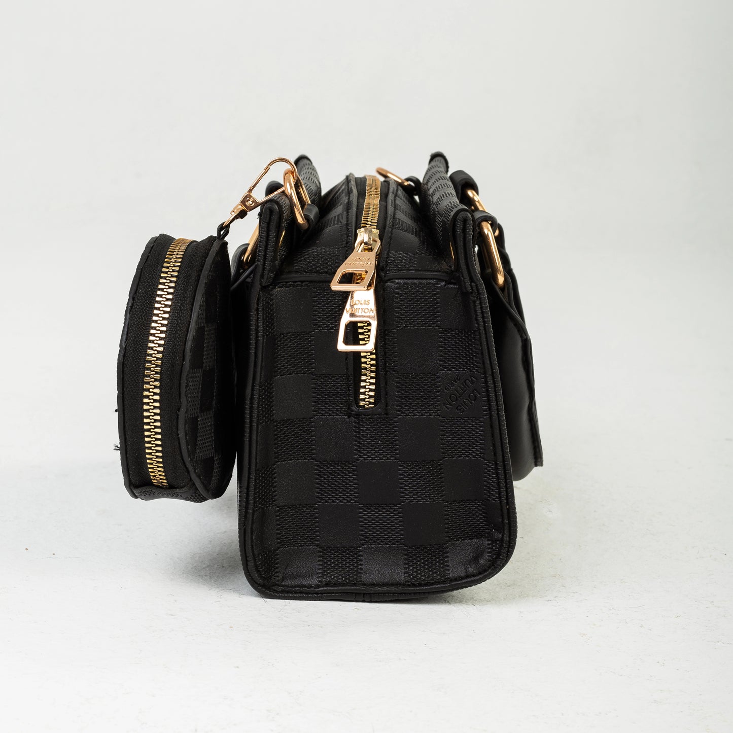 Louis Vuitton LV 2 pcs Hand bag | Black