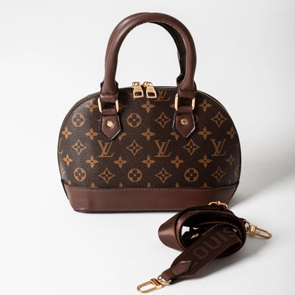 Louis Vuitton Alma BB Top Hand Bag | Brown