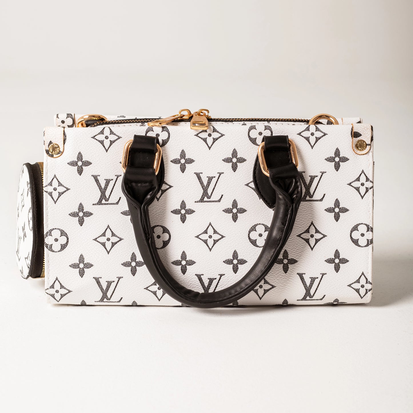 Louis Vuitton two-piece crossbody bag | White