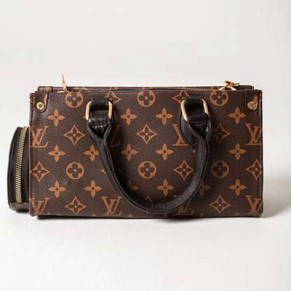Louis Vuitton two-piece crossbody bag | Brown