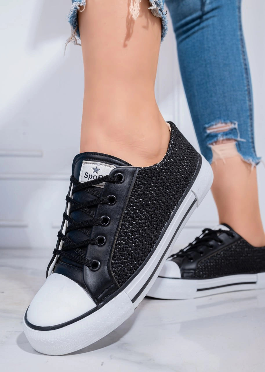 Converse Burlap women's Shoes | Black