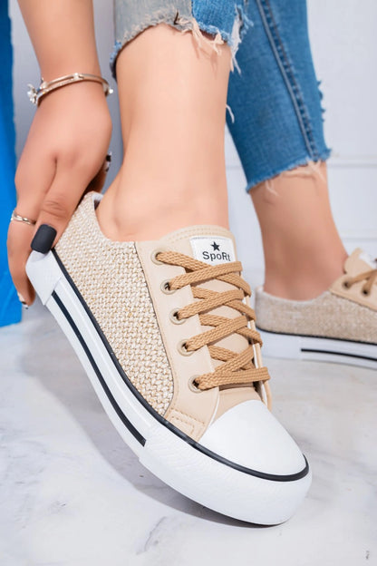 Converse Burlap women's Shoes | Beige