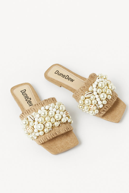 Luné Pearl Handmade Slides